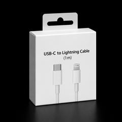 CABLE APPLE USB-C a LIGHTNING ORIGINAL (1 Metro)