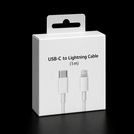 CABLE APPLE USB-C a LIGHTNING ORIGINAL (1 Metro) - ANCHOSTORE